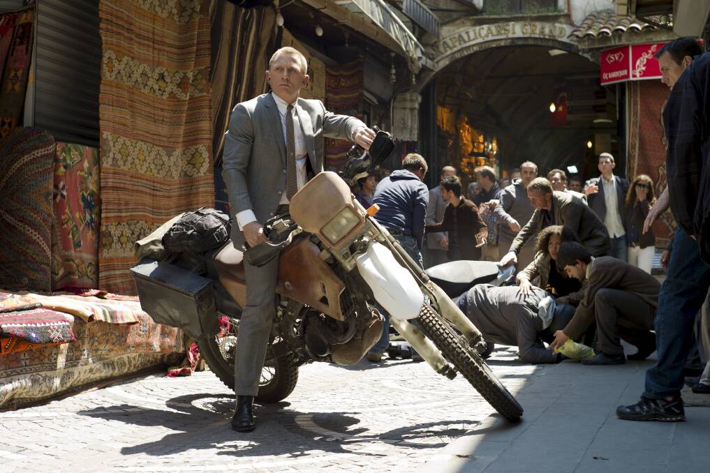 Daniel Craig as Bond in Skyfall.