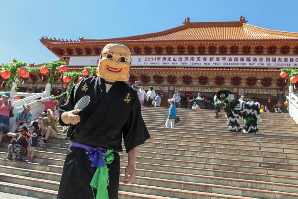 Lunar New Year celebrations at Nan Tien Temple. Picture: CHRISTOPHER CHAN