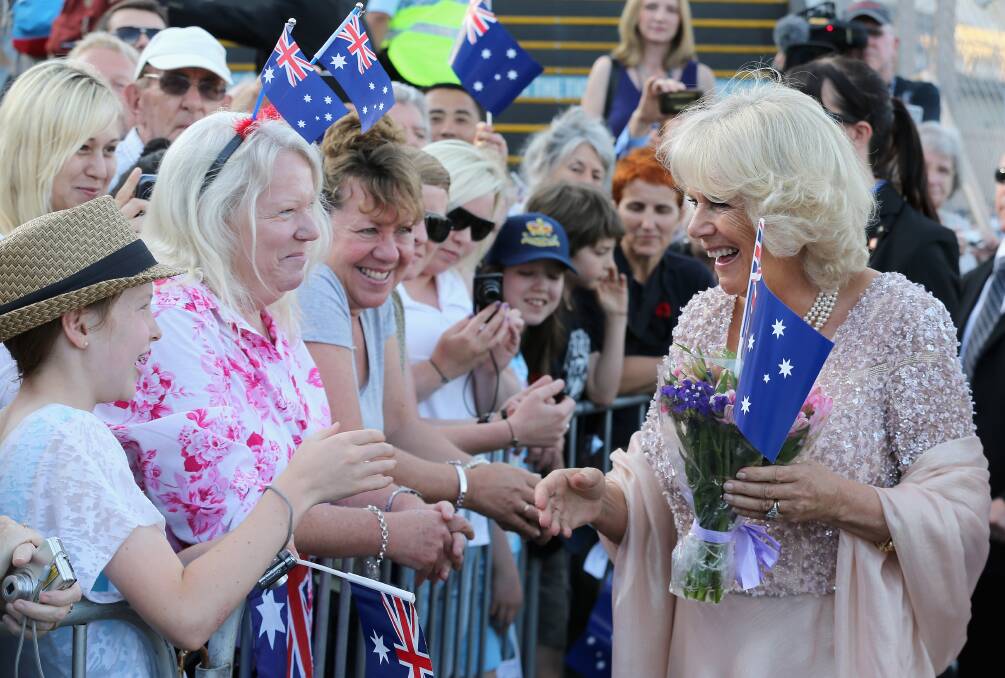 Illawarra delegation mingles with the royals