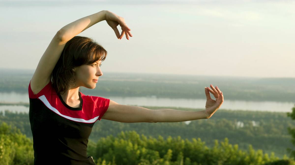 Tai chi can be used by people of all mobility levels to stretch and train the body.
