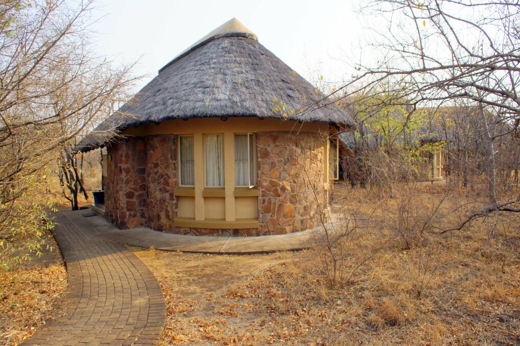 The self-contained accommodation at Rondavel Mopani Rest Camp, Kruger.