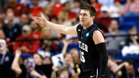US College basketball star Rotnei Clarke in action for Butler in March. Pictures: GETTY IMAGES