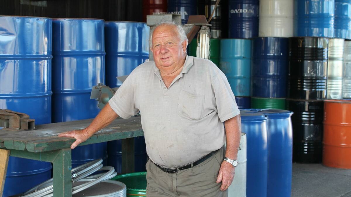 Barry Brown, 80, starts work at 6am at the business he set up 20 years ago.