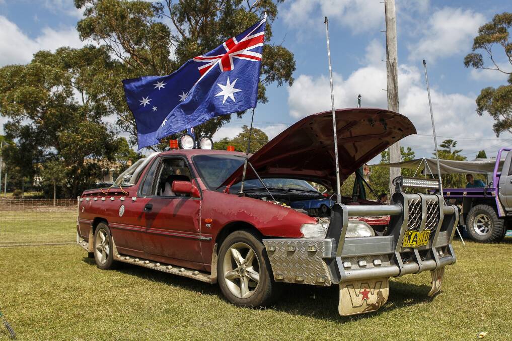 Trays on display at the eighth annual Albion Park Ute Show. Picture: CHRISTOPHER CHAN