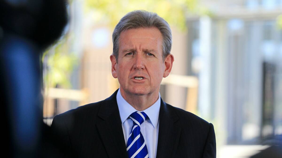 Premier Barry O'Farrell. Picture: WESLEY LONERGAN