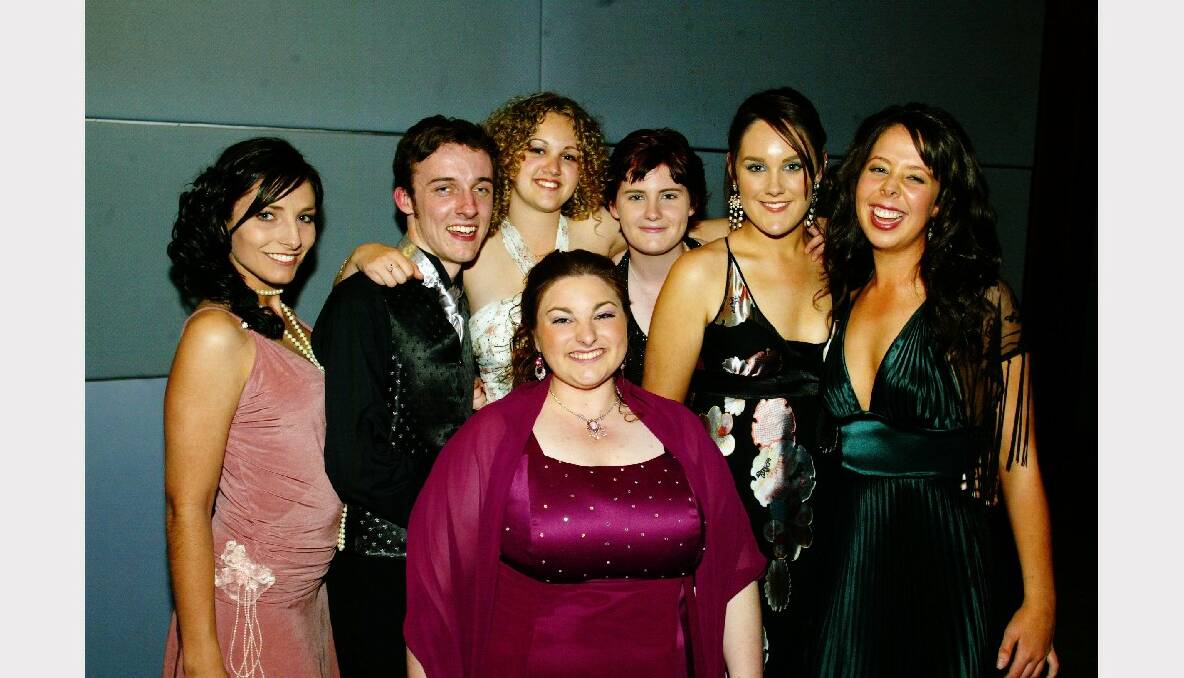 Wollongong High, 2004: Larissa Jensen, Daniel Potter, Kristen Jones, Ashley Veljanovski, Catherine Cheal, Chelsea Buckley and Renee Dowling.