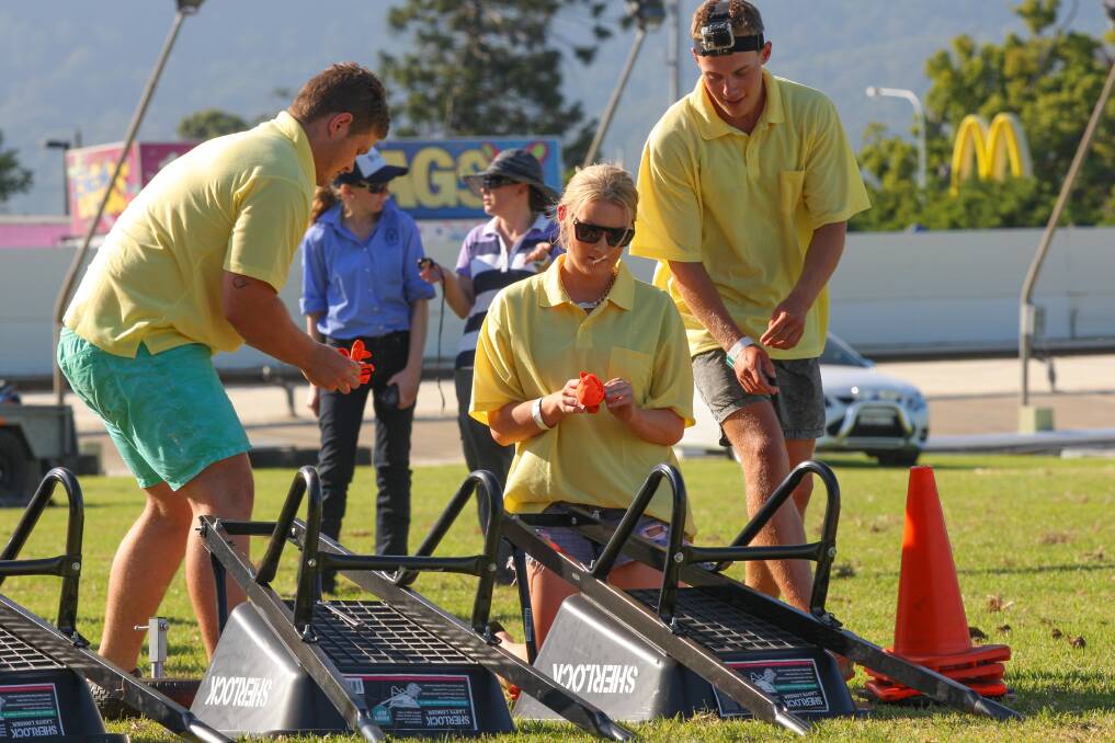 The rural challenge at the 157th Dapto Show. Picture: ADAM McLEAN