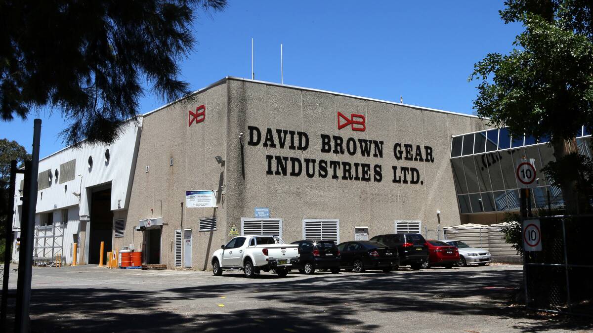 David Brown Gear Industries’ head Australian office at Bulli. Picture: KIRK GILMOUR