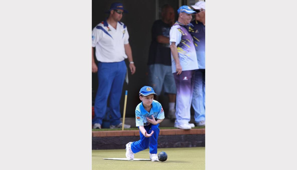 Bowled over by nine-year-old Thomas