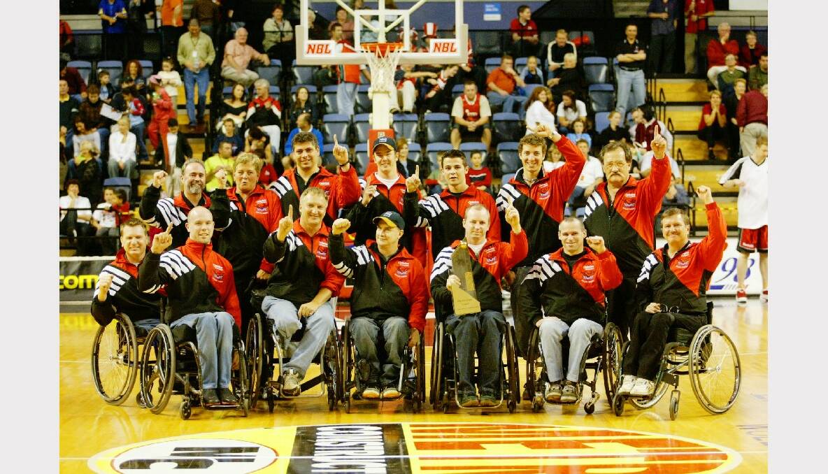 The Wollongong Roller Hawks, the national Wheelchair Basketball League champions, earned a rousing reception at the WEC.