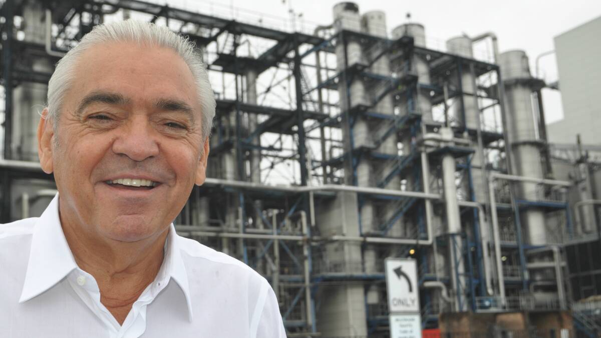 Manildra Group owner Dick Honan says government support is vital. Picture: SOUTH COAST REGISTER