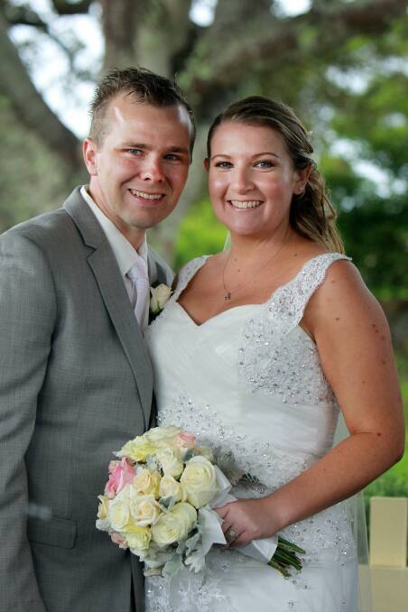 March 2: Katie Doheny and Dean Fairhall were married at the Rotunda, Killalea State Park.