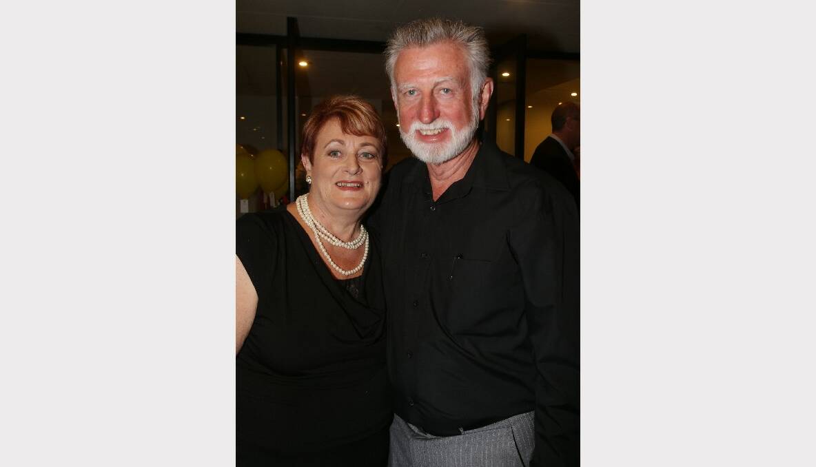 Diana and Robert Rowlan at the Portofino.