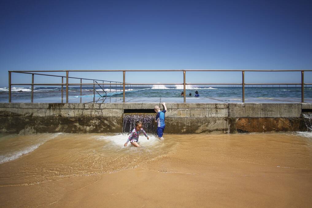 Bulli rock pool. Picture: Christopher Chan