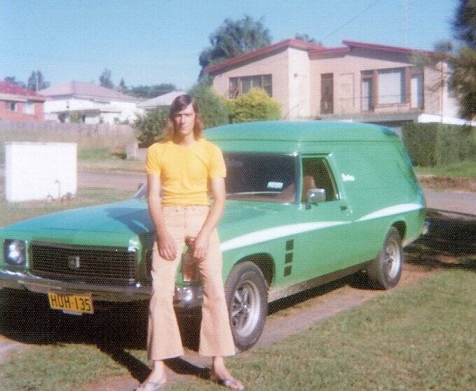 Holden Sandman panel van from the 70s.