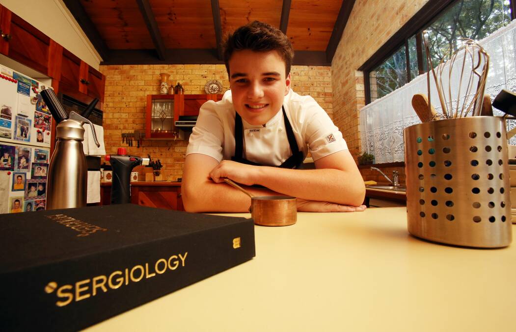 Teenager Dylan Carter will run a pop-up restaurant in inner-city Sydney. Picture: ROBERT PEET