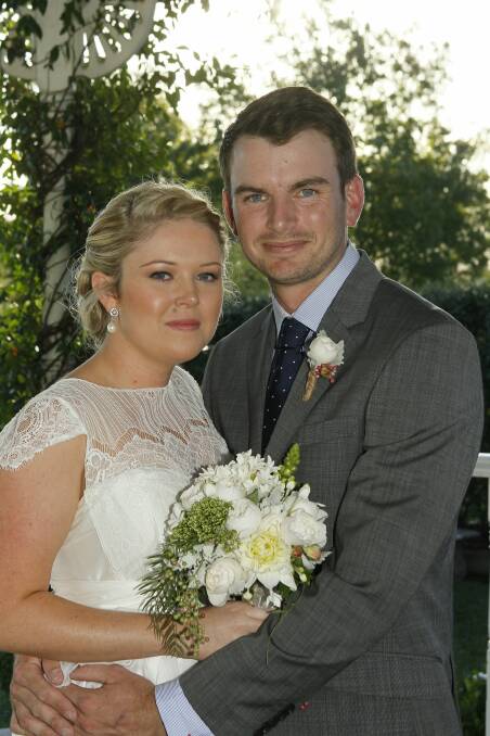 April 13: Sarah Smith and Beau Hampton were married at Ravensthorpe Function Centre, Albion Park.