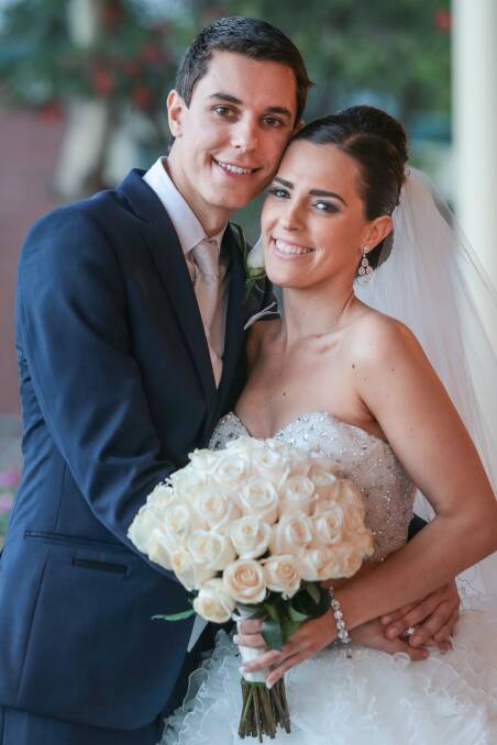 September 22: Sonya Ackovic and Daniel Bogovac were married at St John the Baptist Serbian Orthodox Church, Dapto.