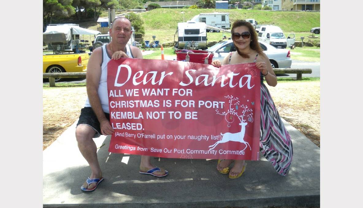 'Dear Santa: we'd like to keep our port'