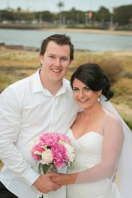 October 27: Kylie Hasler and Luke Bradney were married at Belmore Basin, Wollongong.
