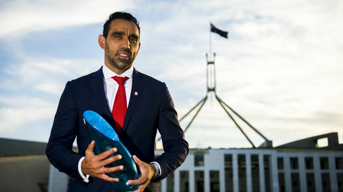 Australian of the Year Adam Goodes. Picture: Rohan Thomson