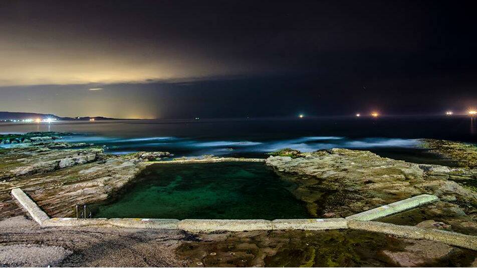 North Wollongong rock pool. Picture: Justin Beverstock Photography