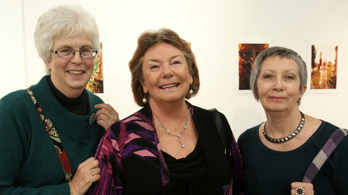 Trish McHugh, Lyn Murray and Maija McLoughlin.