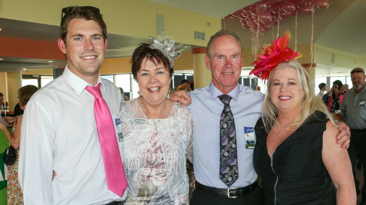 Scott, Sue and Graeme Whittaker with  Patty Fuller.