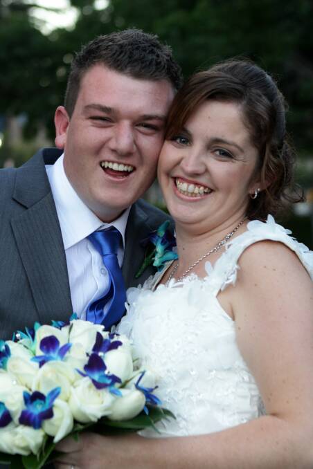 June 16: Sarah Langton and Luke Loader were married at Market Square Garden, Wollongong.
