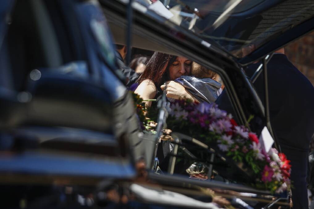 The funeral service of Cassandra Nascimento at St John’s Catholic Church on November 14. Picture: CHRISTOPHER CHAN