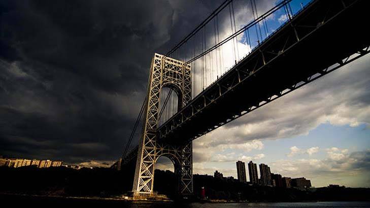 This image of the George Washington Bridge is a stock photo from Getty Images, taken in 2009.