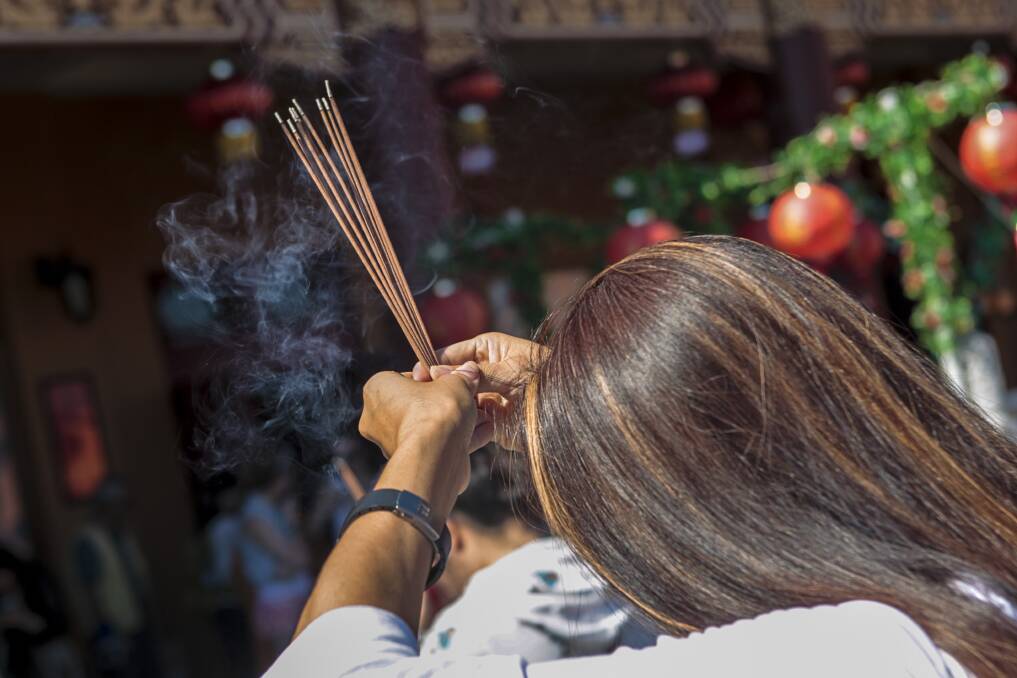Lunar New Year celebrations at Nan Tien Temple. Picture: CHRISTOPHER CHAN