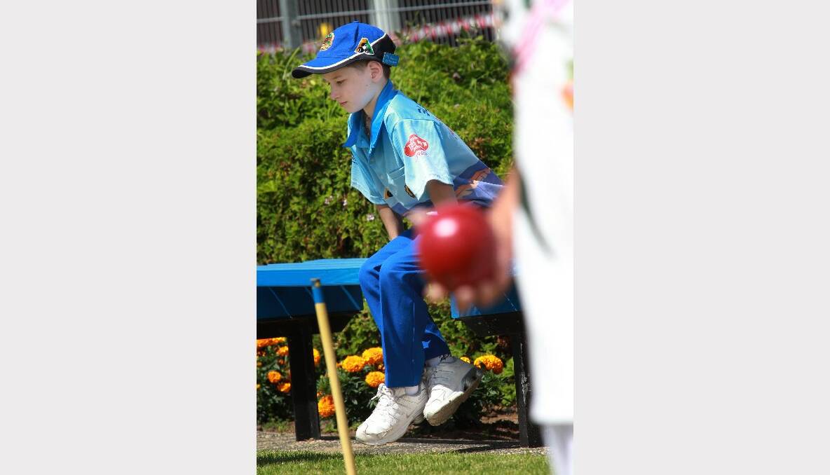 Bowled over by nine-year-old Thomas