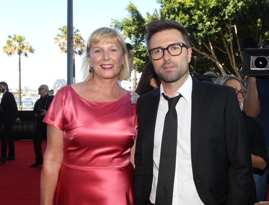  Liz Watts and David Michod at the AACTA Awards. Picture: GETTY IMAGES