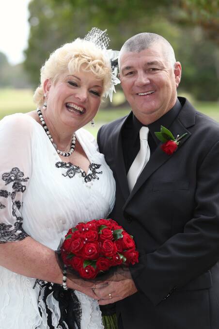 January 12: Robyn Hobbs-Styan and Paul Merchant were married at Port Kembla Golf Club.
