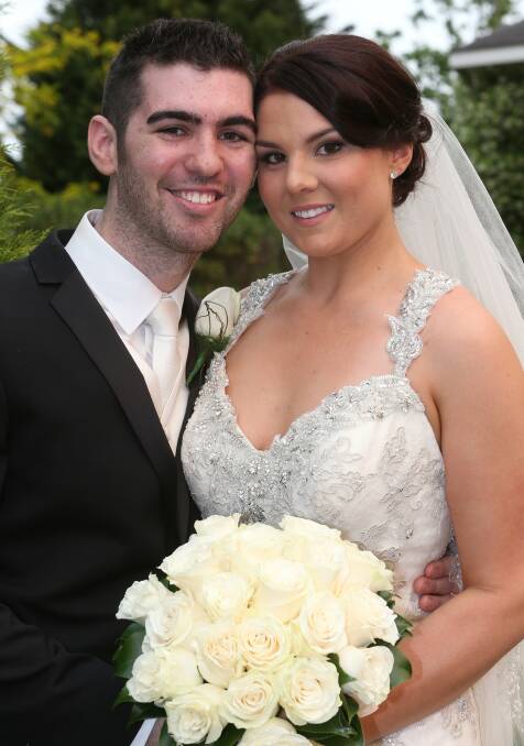 October 19: Stephanie Kontopoulos and Kyle Napoleoni were married at Ravensthorpe, Albion Park.