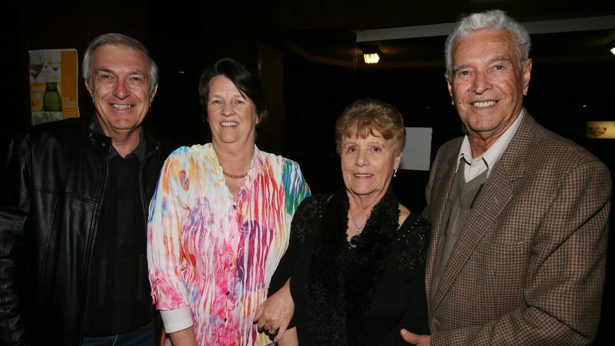Glenn and Sue Rowe, Elsie and and Joe Magro.