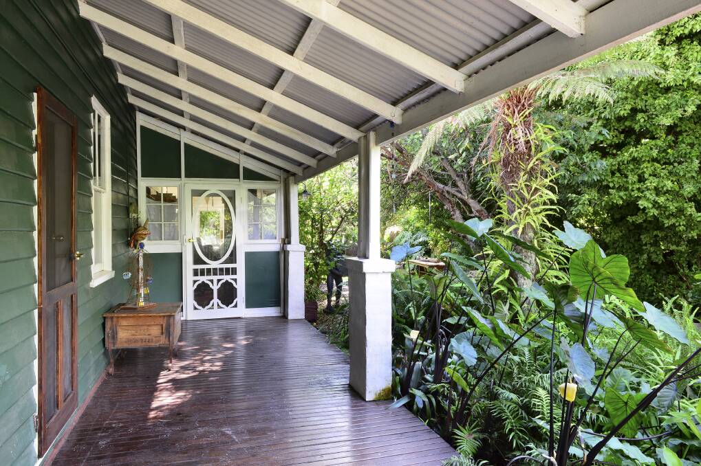 The weatherboard cottage with its stunning wrap-around verandah has maintained many original features.