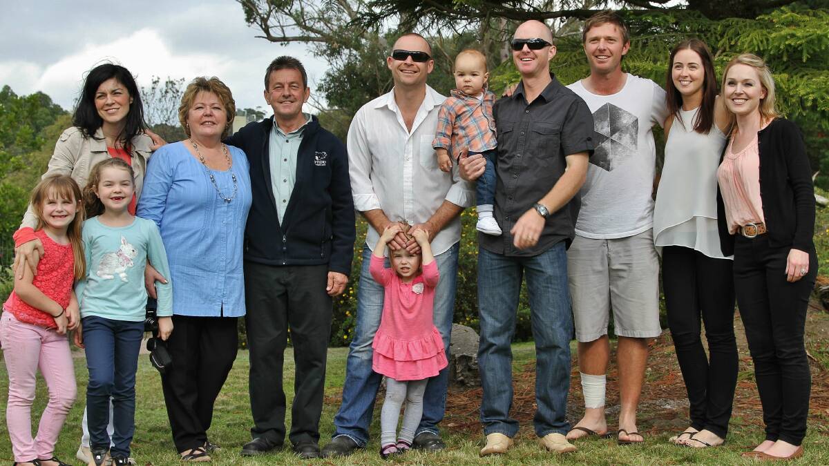 The Radnidge family are marking 13 years of operating Symbio Wildlife Park. Pictures: GREG ELLIS