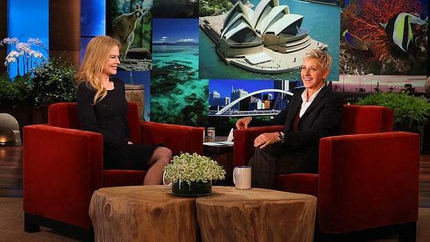 Nicole Kidman and Ellen DeGeneres talk Australia.