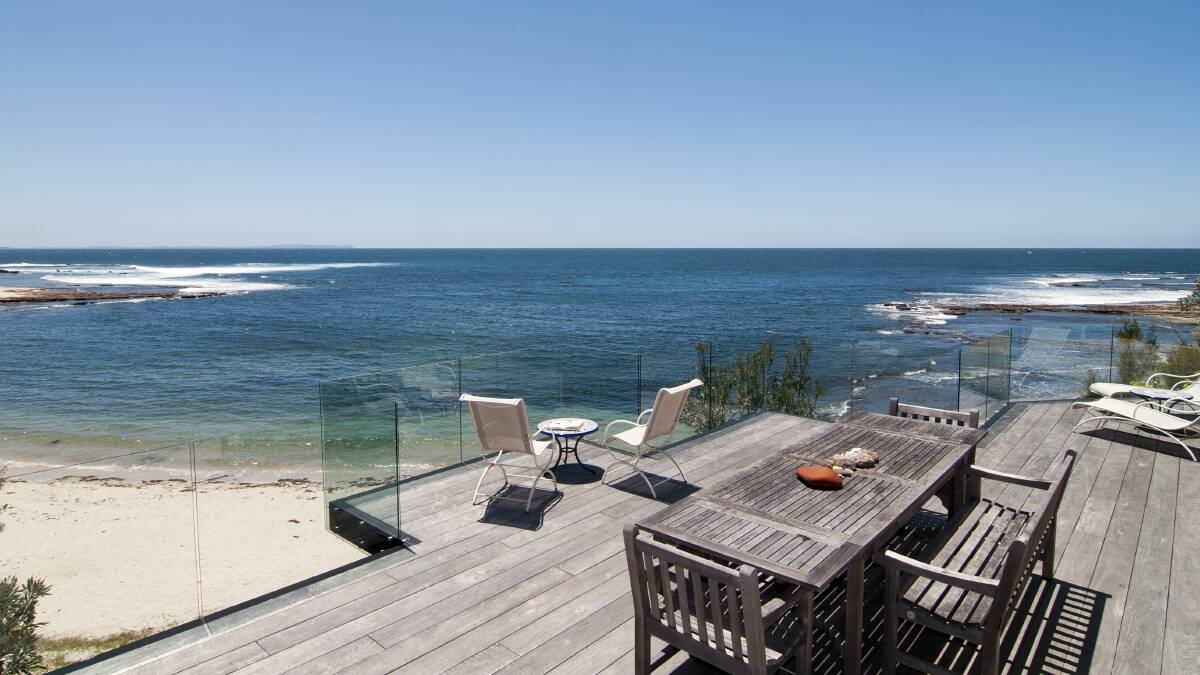 A private beachfront residence at 15 Shipton Crescent in Mollymook. Picture: Robyne Bamford