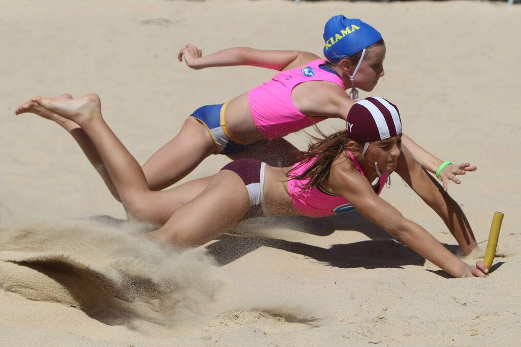 Wave Warriors surf lifesaving event at North Wollongong this month. Picture: GREG TOTMAN