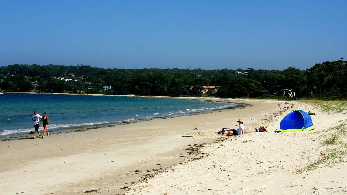 File photo of Collingwood Beach in Vincentia, Jervis Bay.