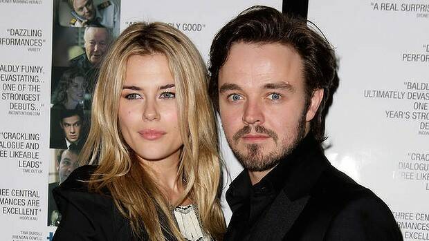 Rachael Taylor and Matthew Newton photographed together in 2009. Picture: Getty Images