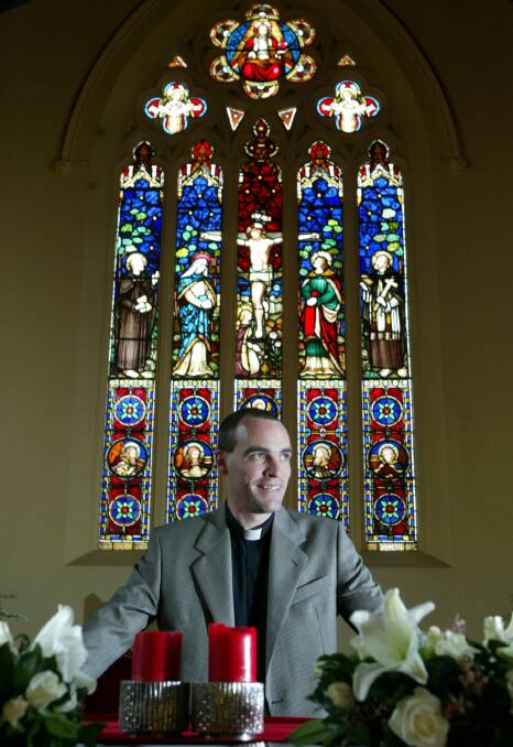 Newly ordained priest Father Steven Duggan.