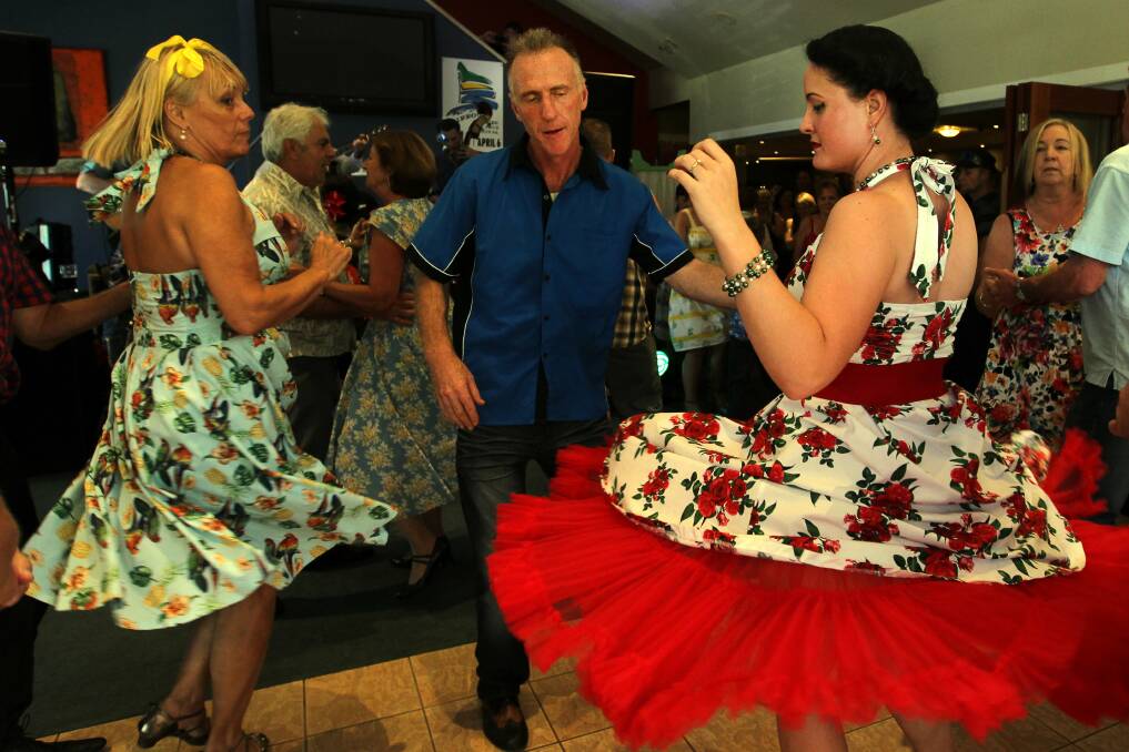 The Rock n’ Vintage Roll festival at Ryan's Hotel in Thirroul. Picture: SYLVIA LIBER