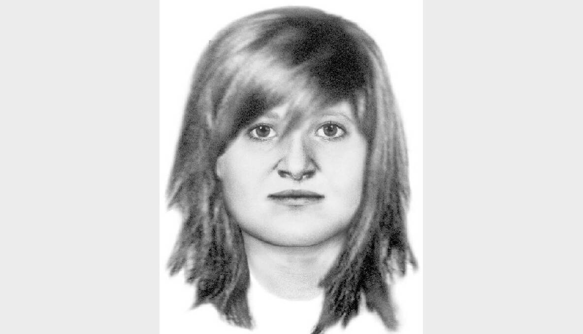 The image of an unidentified  girl found in the Belanglo Forest in August 2010.