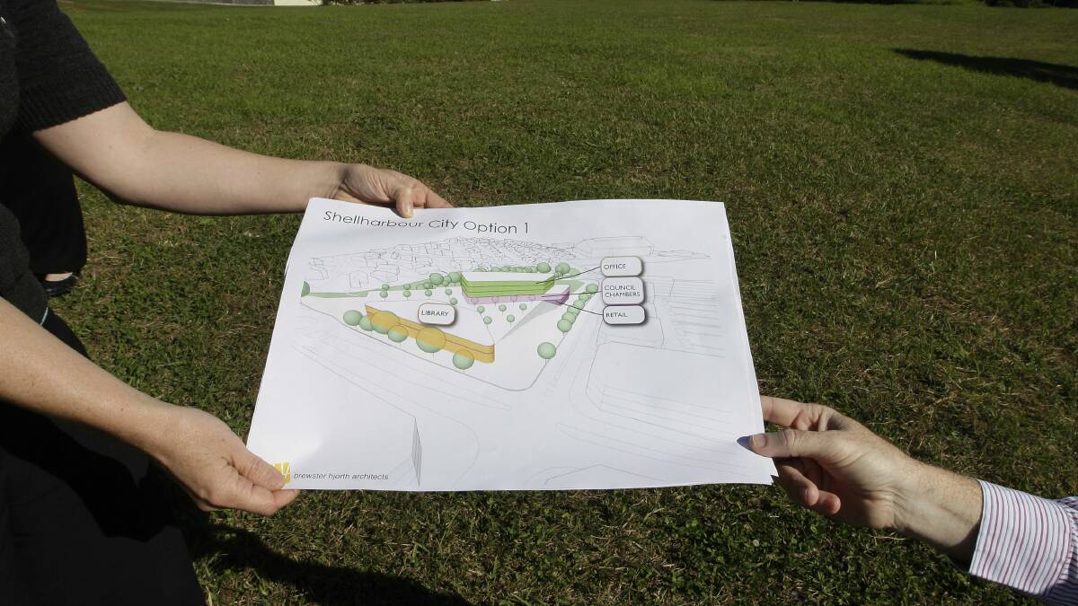 Shellharbour is divided over plans for a new city hub.  
