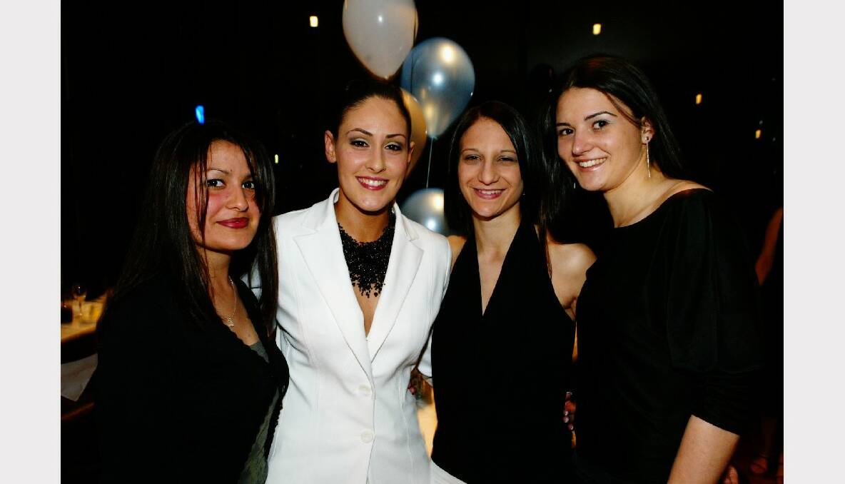 Denise Vasquez, Lara Santiago, Anita Fantasia and Lara Lofano at The Harbourfront restaurant.