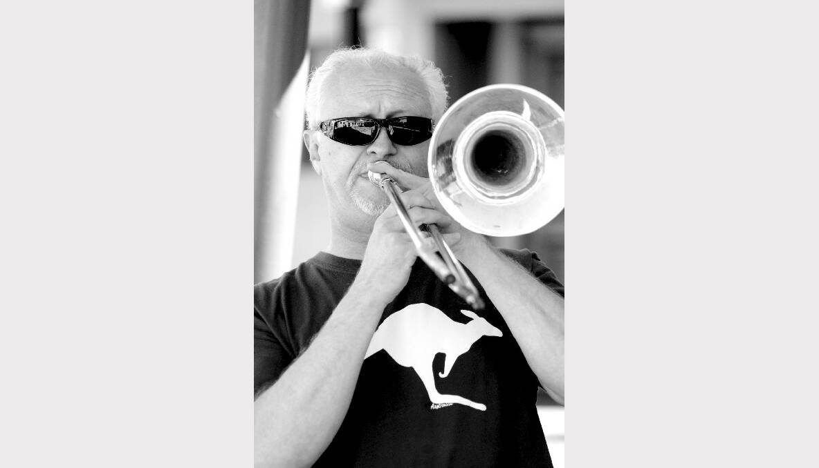 Jazz trombonist Dave Panichi.